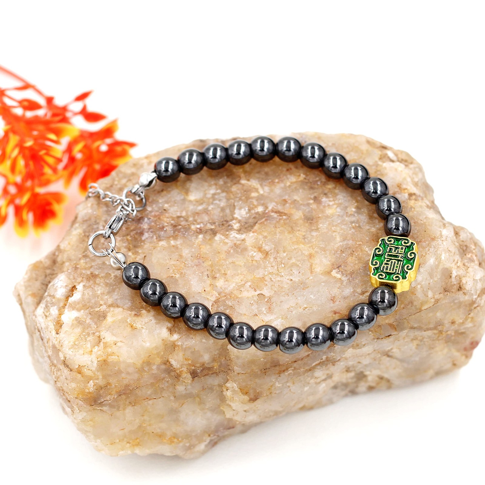Ancient Chinese Symbol Blessings Ruyi Bracelet, Auspicious Good Luck Gifts, – 02