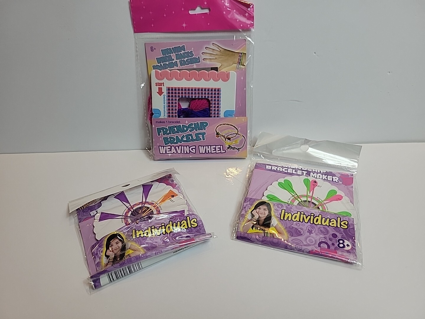 Friendship Bracelet Making Kit Lot DIY Arts and Crafts New Easy To Use i2