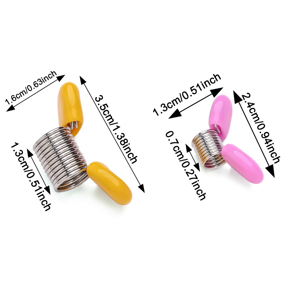Well-Crafted Flexible Economical Easy to Use 30PCS Colorful Beading Spring Clips