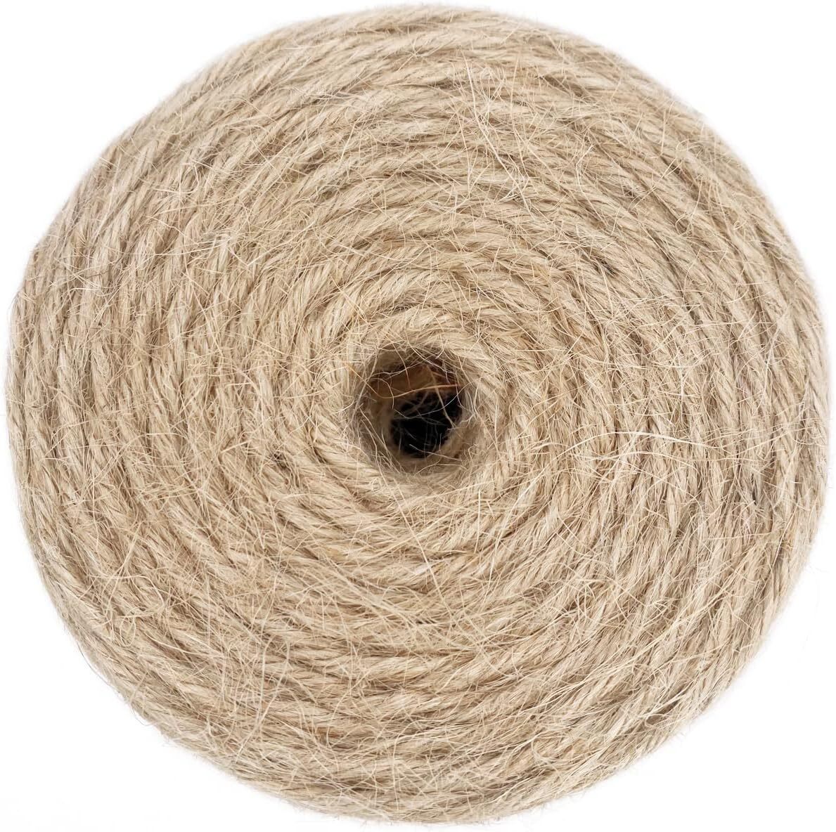 500FT Jute Twine Rope 3mm 6ply Natural Thick Garden Twine String Heavy Duty f…