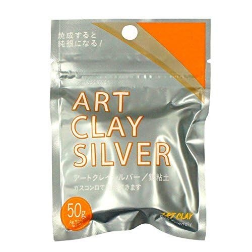ART CLAY SILVER 50g Clay Type Professional Grade Precious Metal Clay Japan new