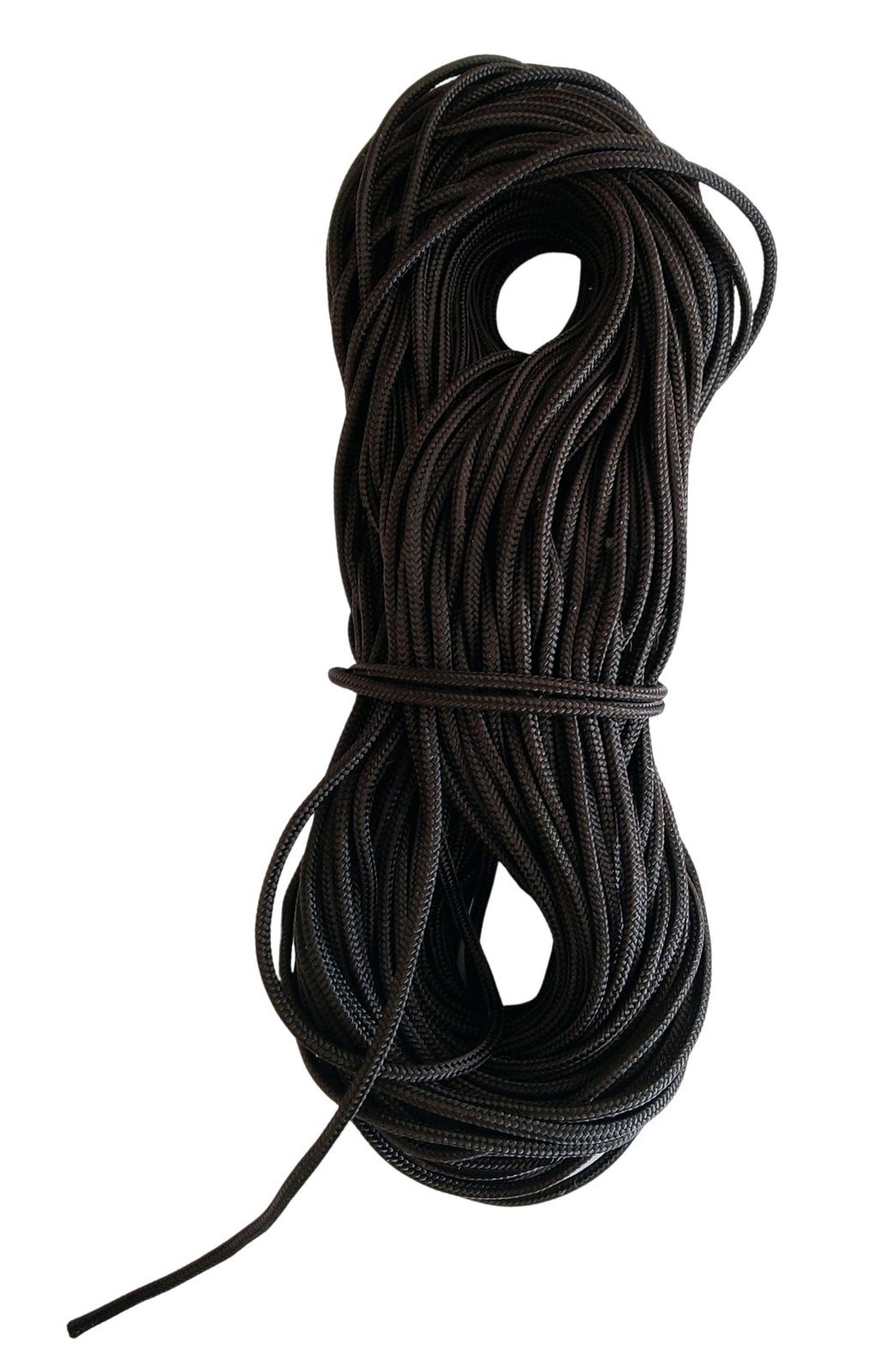 1.5mm Nylon Cord Multi-Use Extra Strong Braided String Thread 16 yards, Black