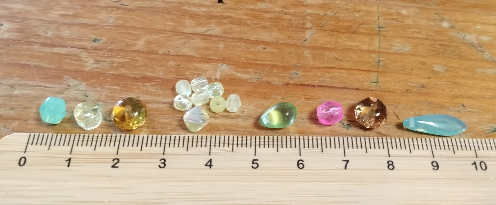 Rare Lot Of Vintage UG And UV beads Made In Czechoslovakia antique and vtg
