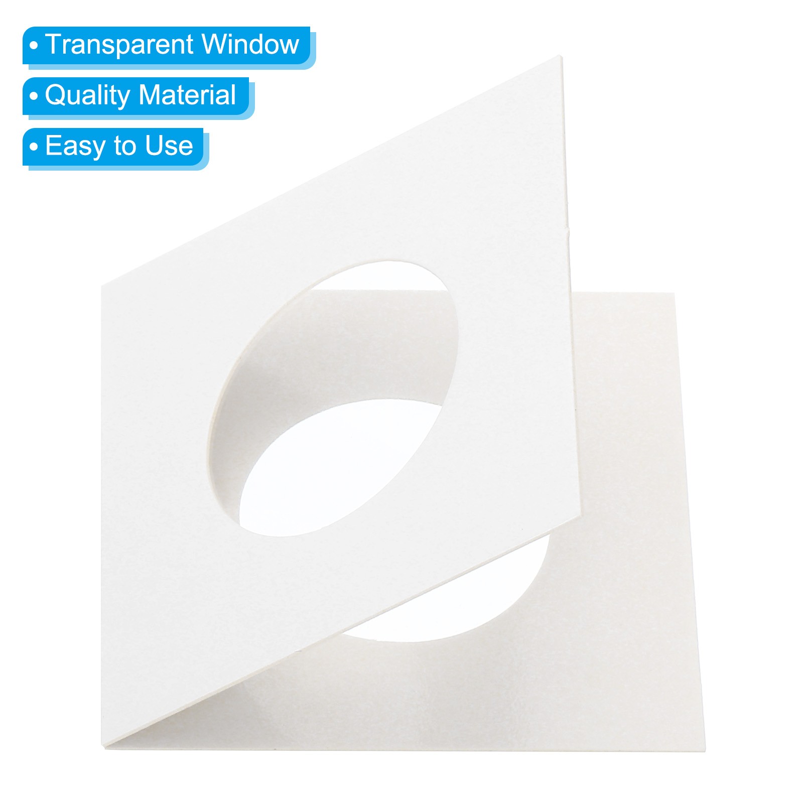 100PCS 2 x 2 Coin Flips 26.5mm Cardboard Coin Holder Paper Coin Holder
