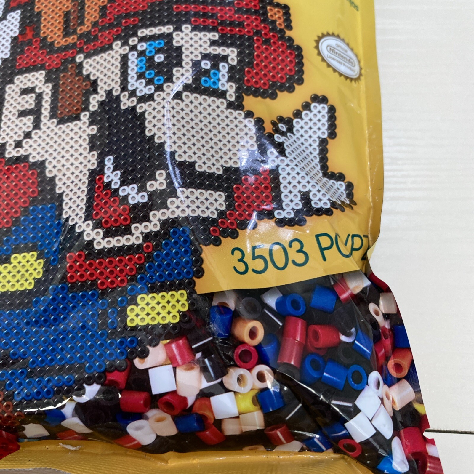 Super Mario Bros Perler 3 Beads And Pattern Kit Board Sold Separately New