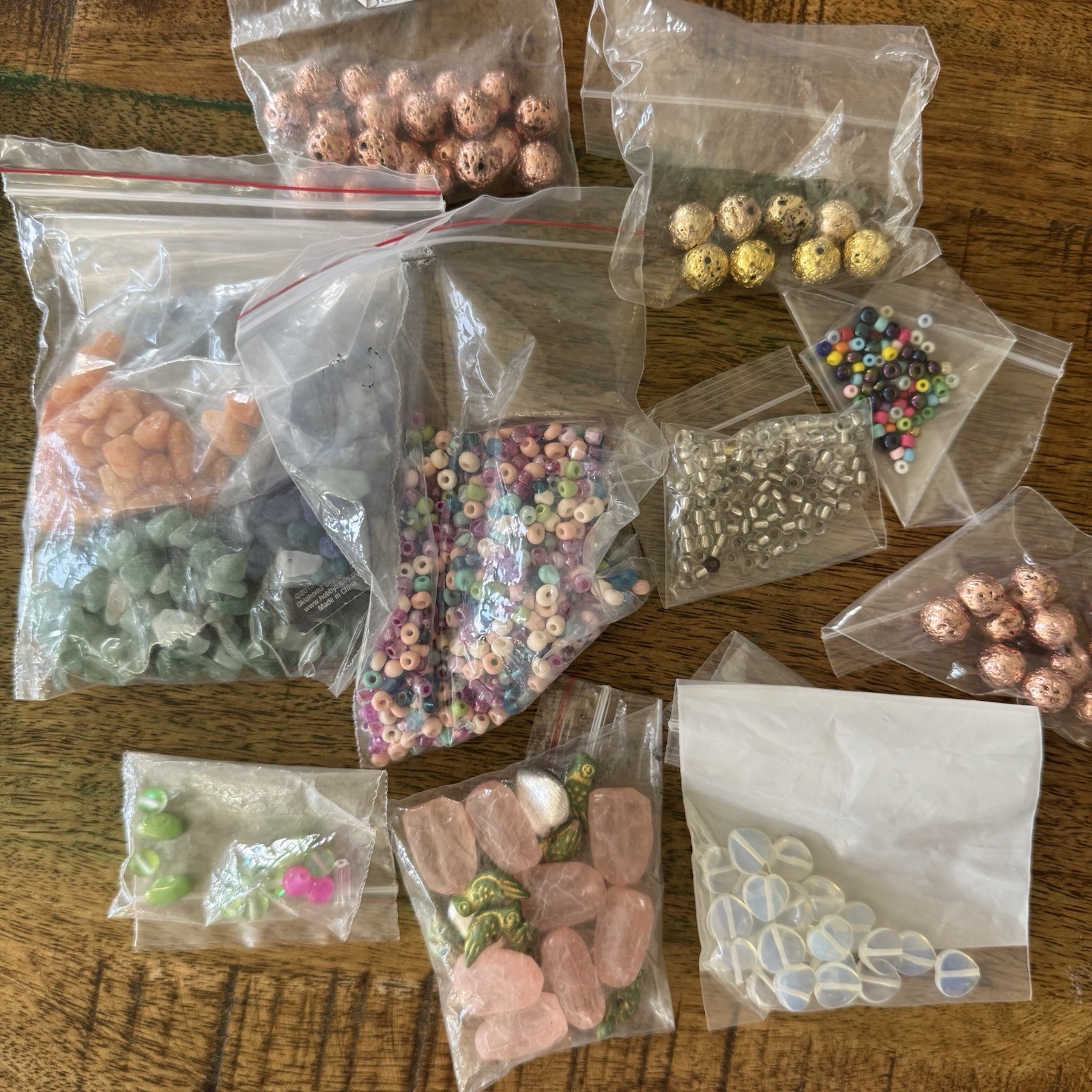 4 LB Jewelry Making Supplies Lot Beads Findings Gemstones Earrings Craft Mix