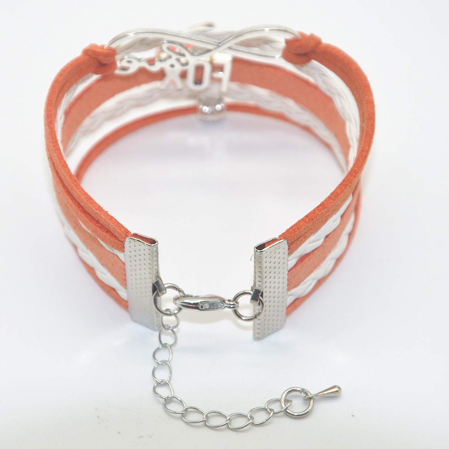 Fox Bracelet – Infinity Love Charm Bracelet Gifts For Women, Men, Adult Fox – 02