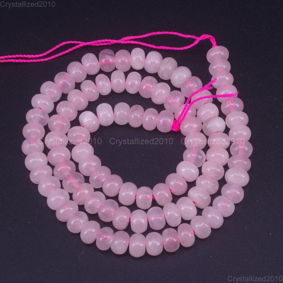 Natural Gemstones Rondelle Spacer Loose Beads 4mm x 6mm 5mm x 8mm Stone 15.5”