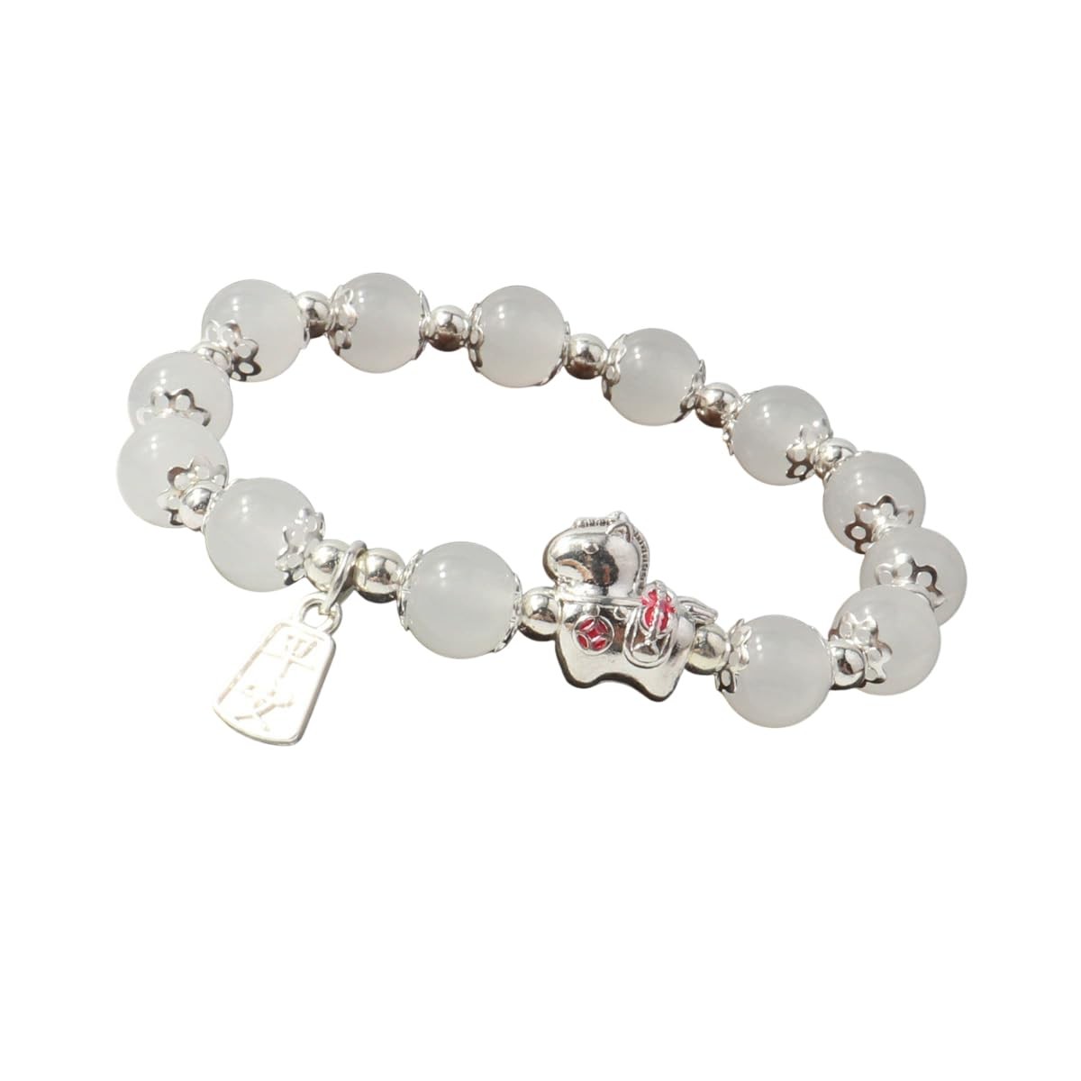 Chinese Zodiac Horse Beaded Bracelet Year of the Horse Bracelet Lucky Charm – 03