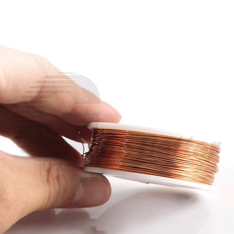 Pure Copper Wire Round Solid Bare 0.2mm to 5.0mm Craft Jewellery Making Model