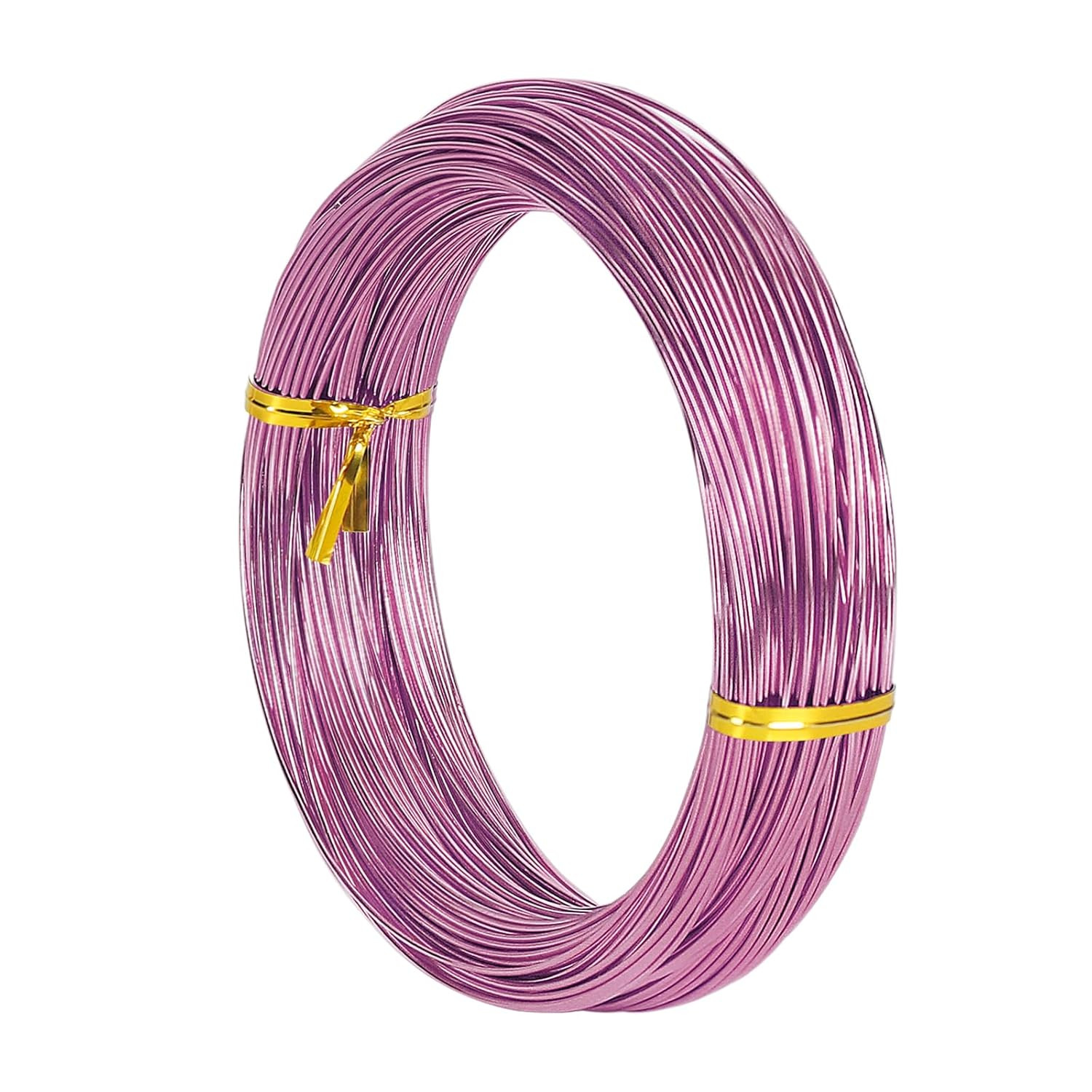 18 Gauge Aluminum Craft Wire, 165 Feet 1mm Bendable Metal Wire for Jewelry, Scul