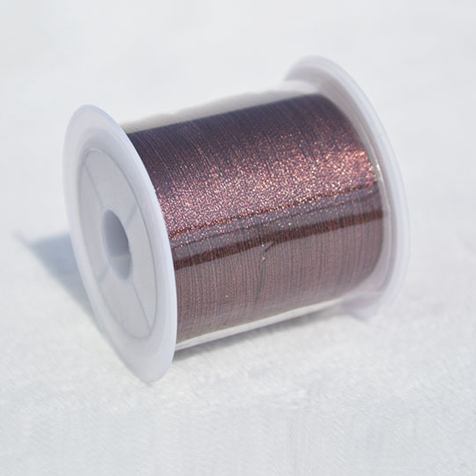 2 Spool Metallic Tinsel Cord Thread Beading Braided String Craft Jewelry