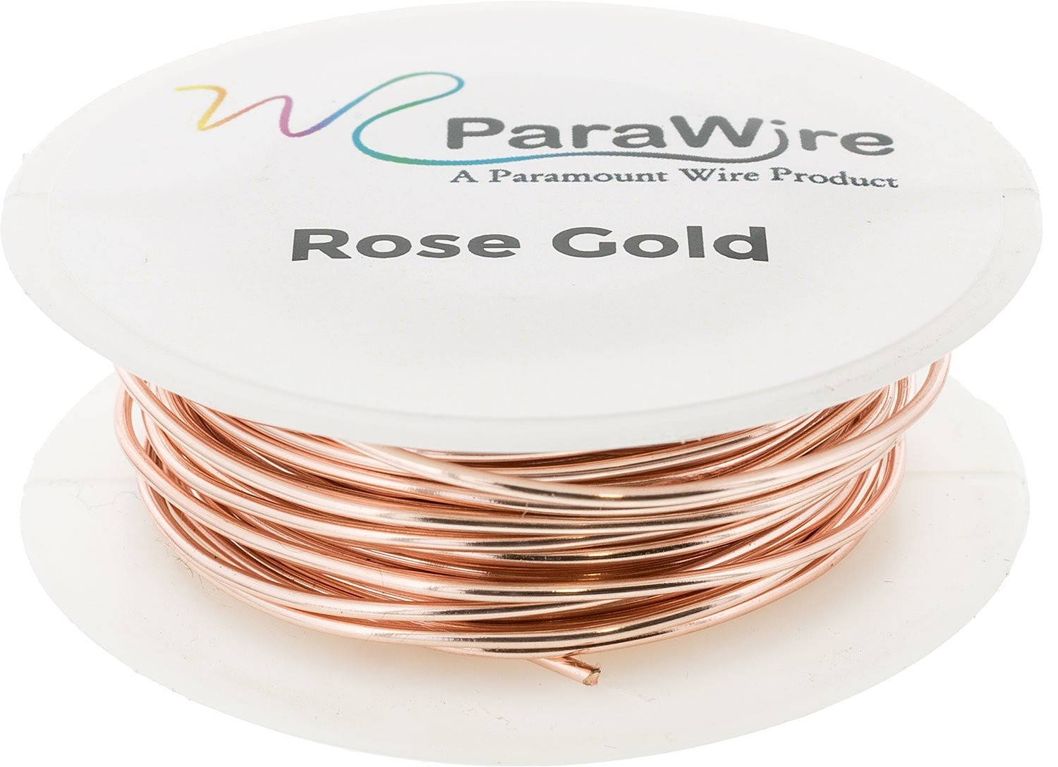 25 FT Roll 18 GA Rose Gold Silver Plated Parawire Copper Wire Craft Supplies