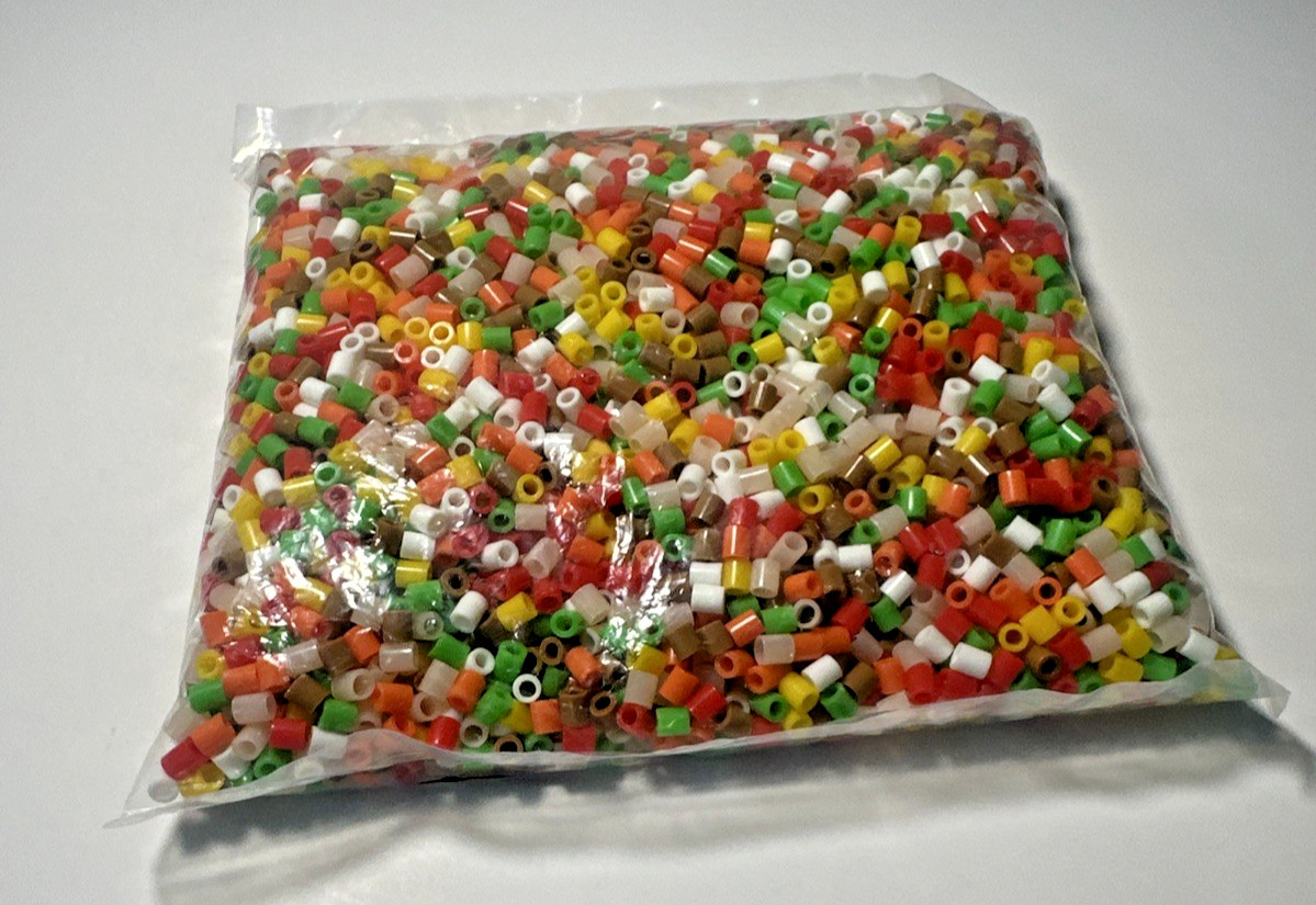 7oz Bag Mixed Color Perler Fuse Beads – Rainbow Multi-Color Craft Beads
