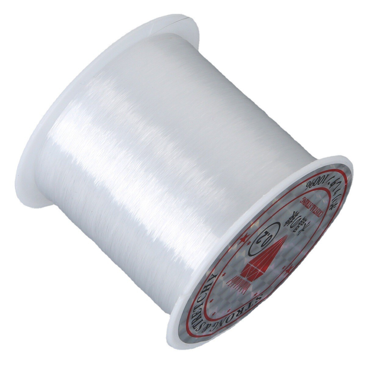 0.2-0.8MM Non-elastic Transparent Fishing Line DIY Winding Braided Beaded Thread