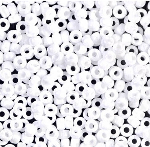 Miyuki Seed Beads 8/0 – Opaque White