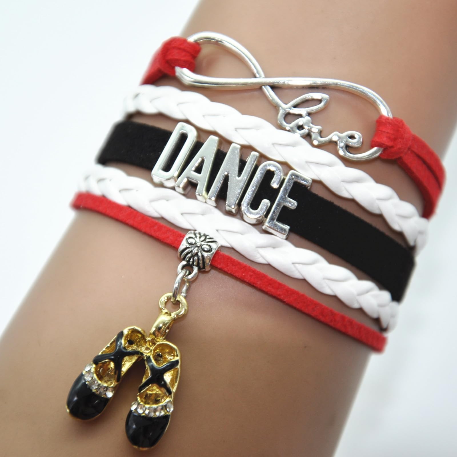 Dance Bracelet Dancing Belly Ballroom Just Dance jewelry For Women, Men, Adult D