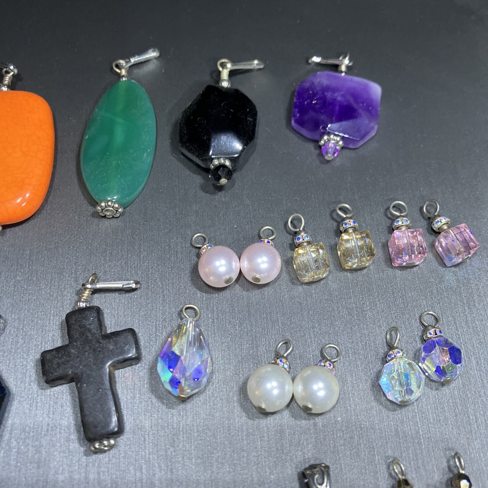 Charm Pendant Lot For Necklaces Or Jewelry Making Crafts ~ Vintage & Modern (35)