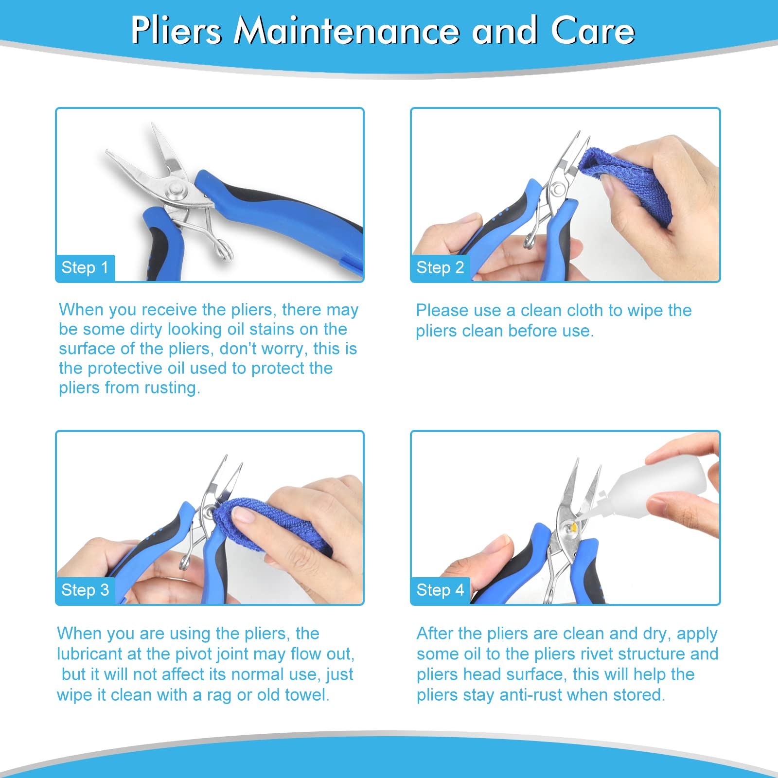 Jewelry Pliers Set Jeweler Making Tools Kit,Mini Craft Pliers Tool for Adults…