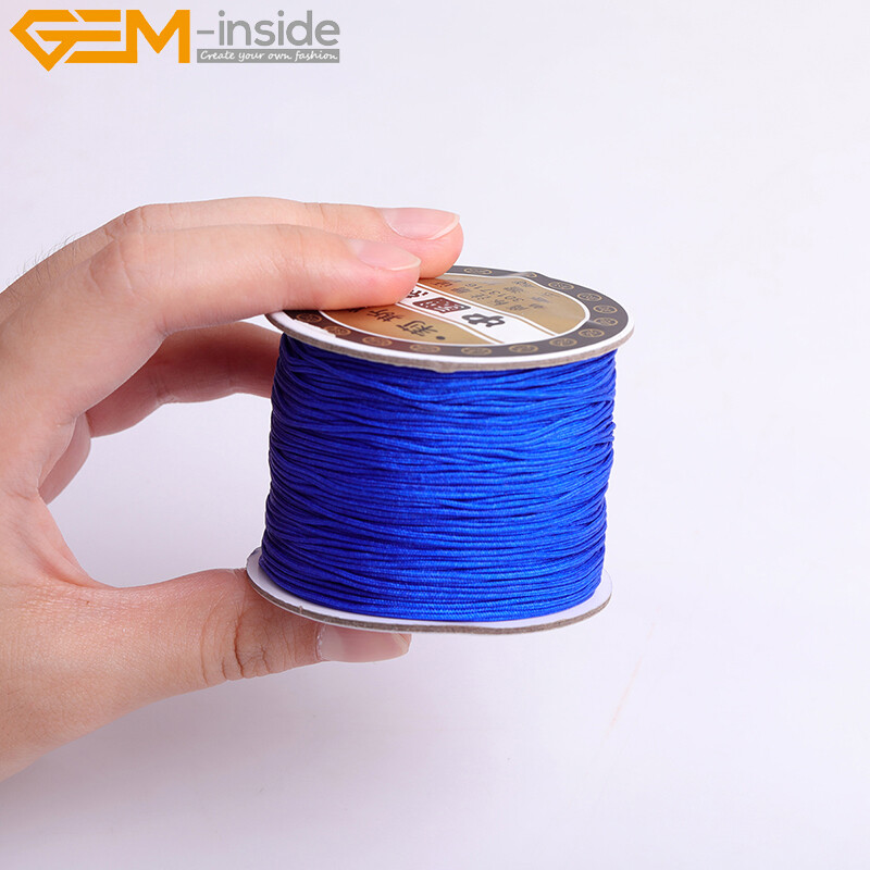 120 Meters Nylon Thread Delicate Strings Knotting Line for Jewelry Craft 0.8mm