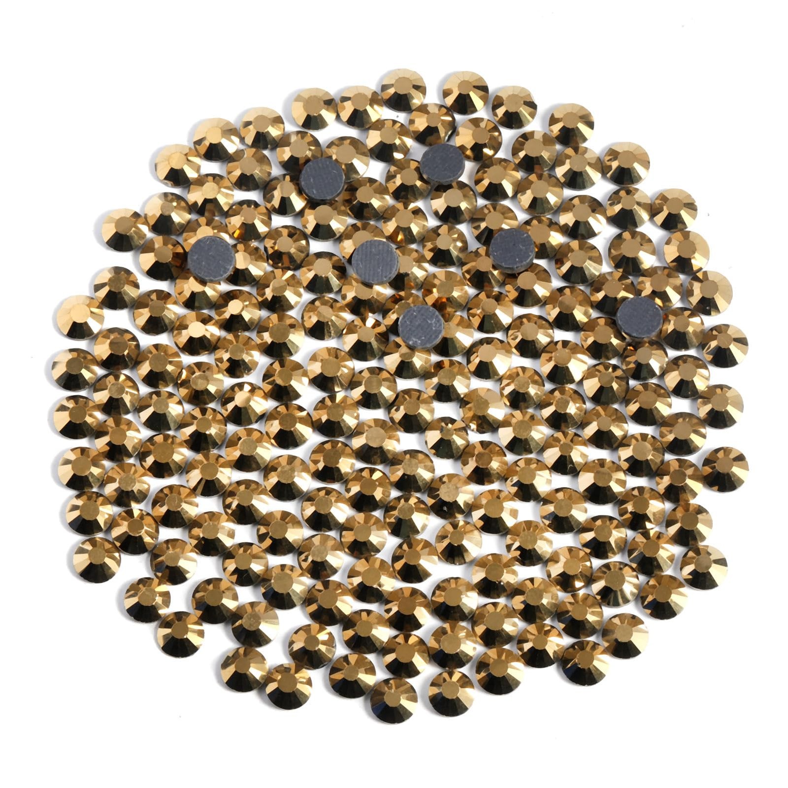 8000PCS Hotfix Rhinestones Bulk, Gold for SS6/8000pcs, Aurum