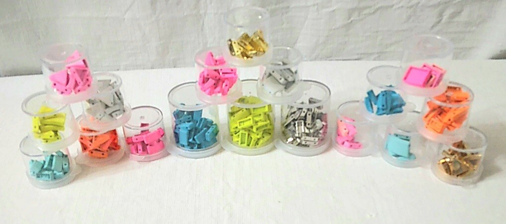 Wow!! Bead Lot (#8) Double String Beads For Stretch Bracelets! 318 Cool Pieces!