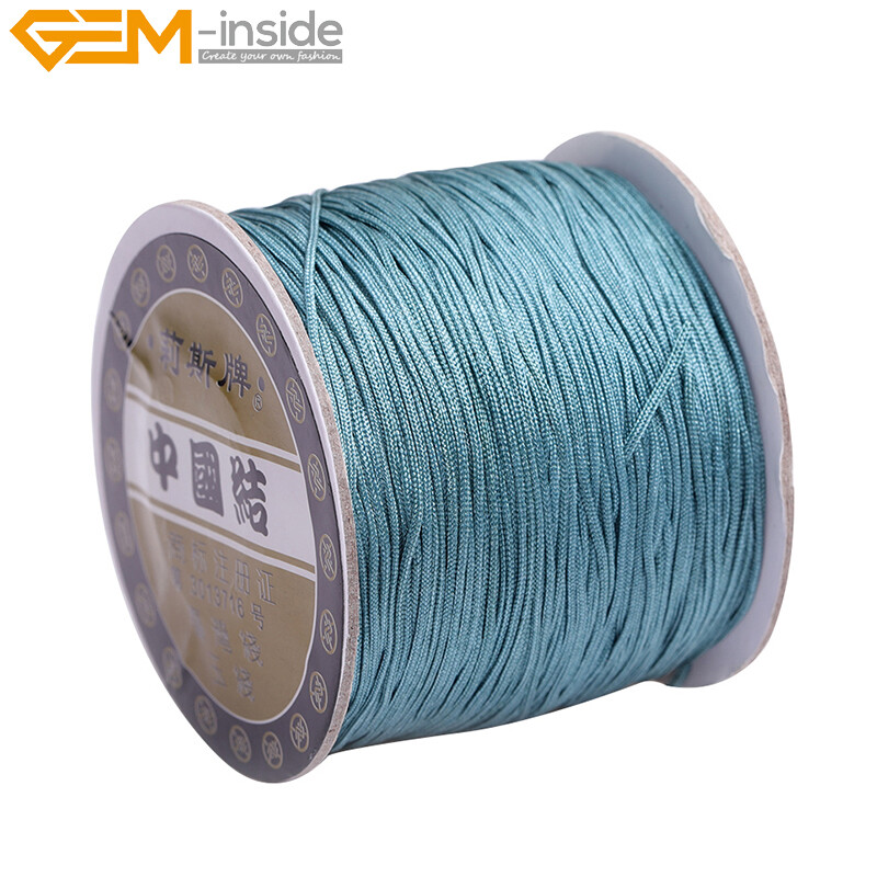 120 Meters Nylon Thread Delicate Strings Knotting Line for Jewelry Craft 0.8mm