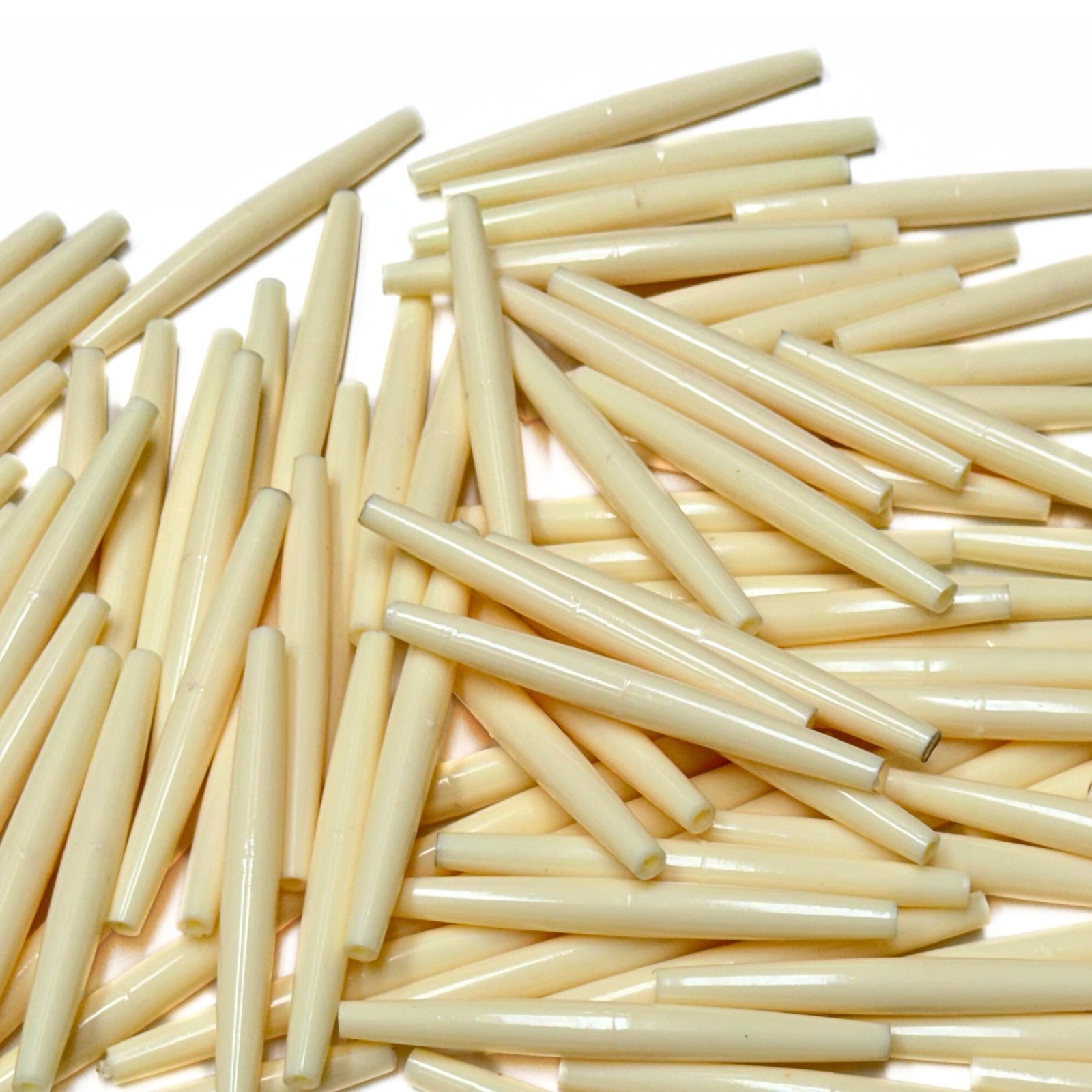 Hair Pipe Bone Beads – Native American Style Imitation Bone Jewelry Supplies