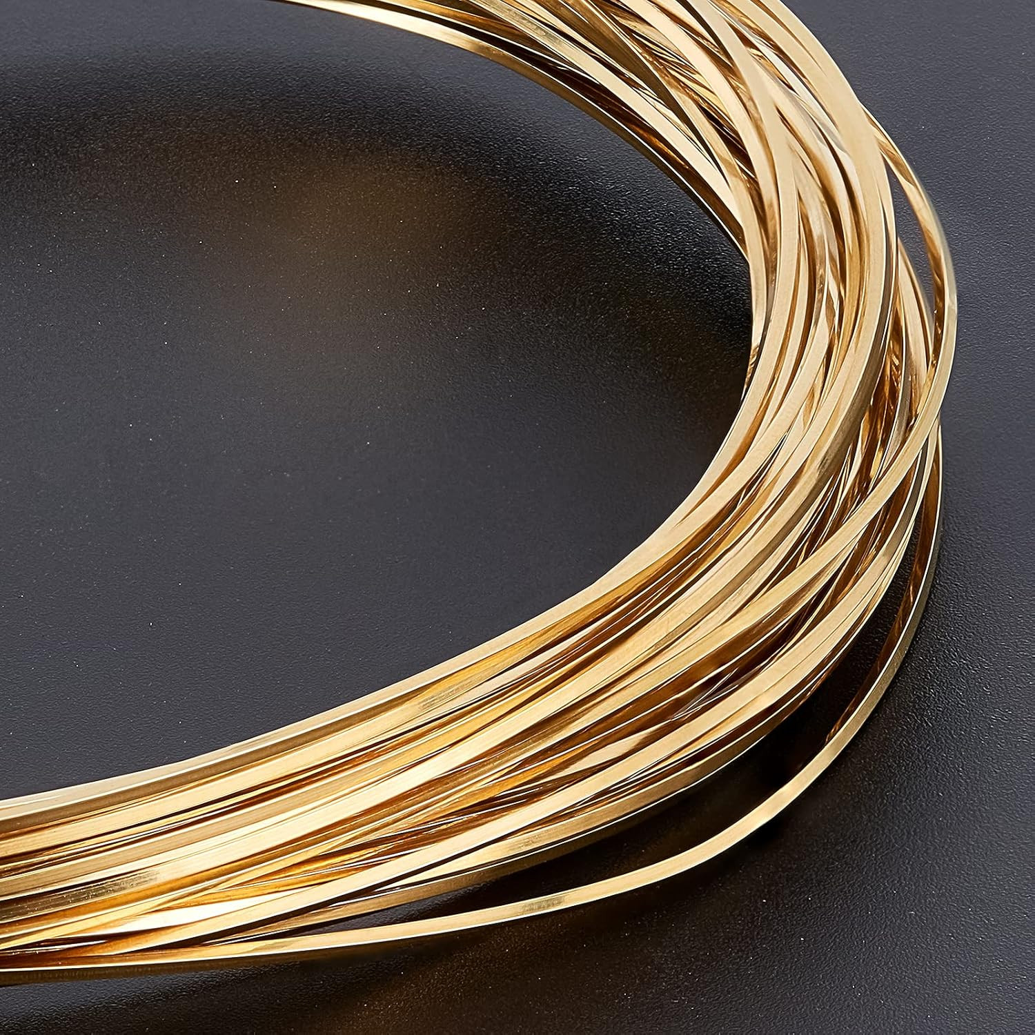 20 Gauge 33 Feet Square Copper Wire Half Hard Yellow Brass Wire for Jewelry B…
