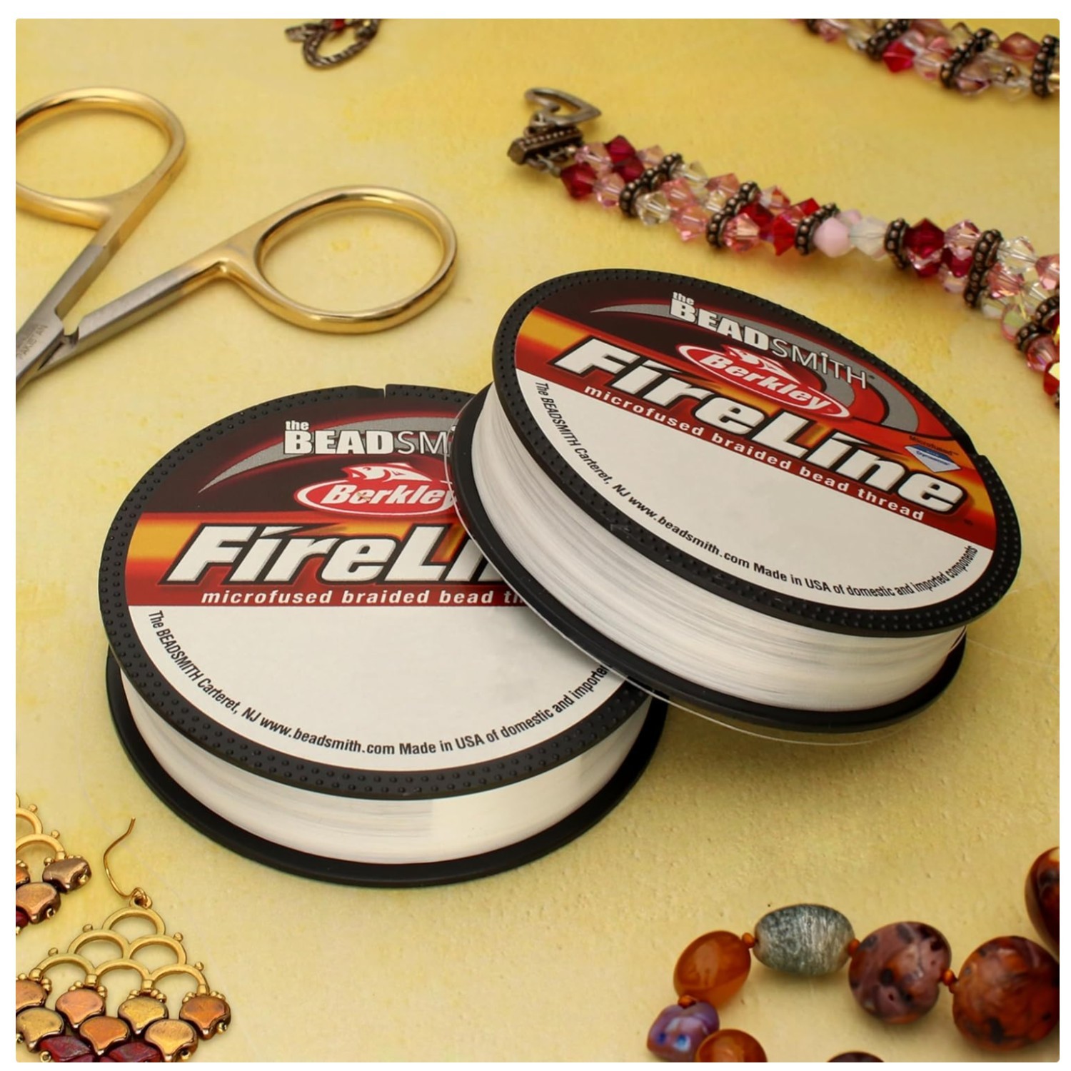 Berkley Micro-Fused Braided Thread – Crystal Color