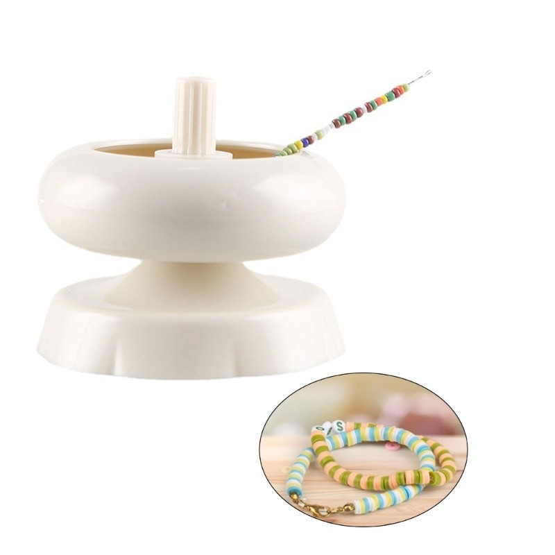 Sturdy Beadwork Starter Set with Sturdy Plastic Stringer and Large Eye Needle