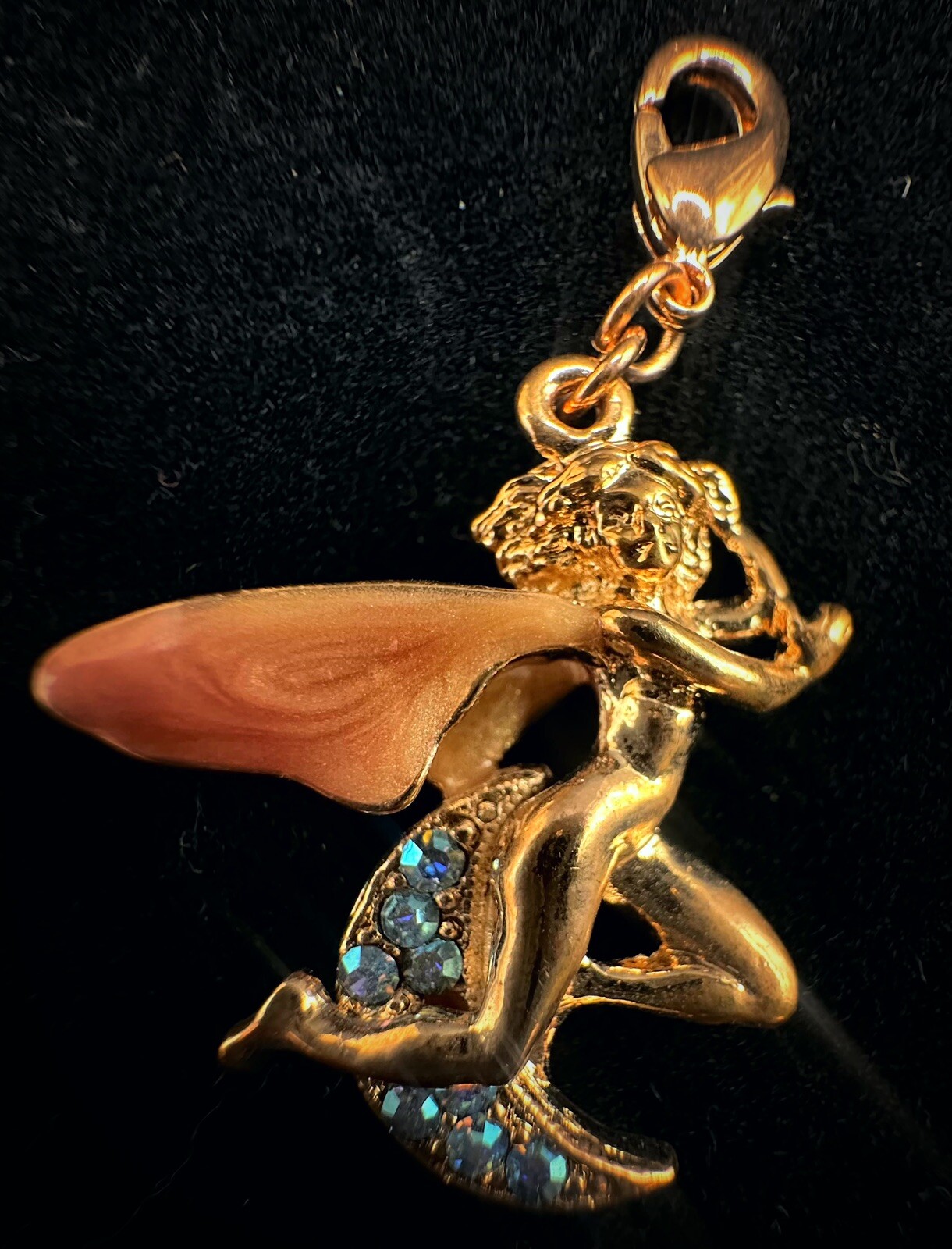Kirk Folly / Set of 4 / fairy charms / NIB / Signed