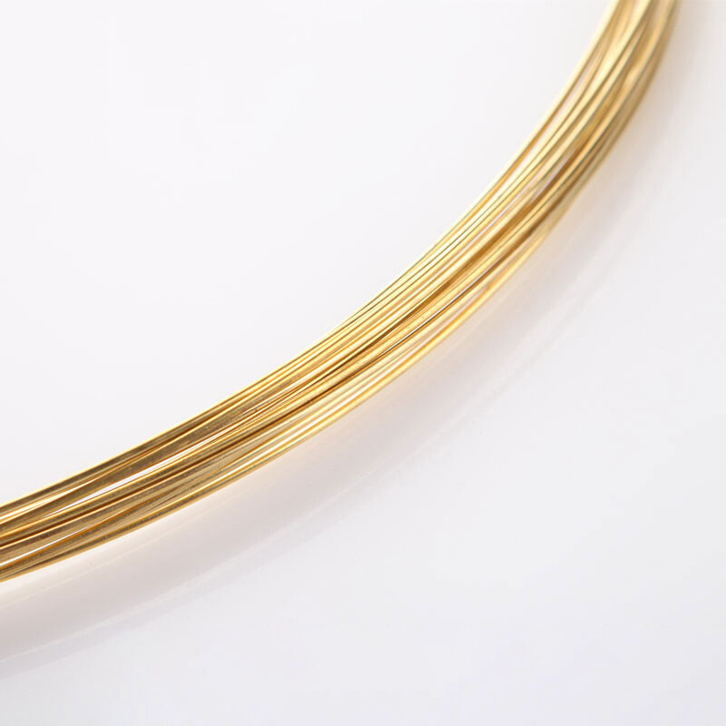 Round Solid Bare H62 Brass Wire For Craft Jewelry Making DIY Diameter 0.3mm-5mm
