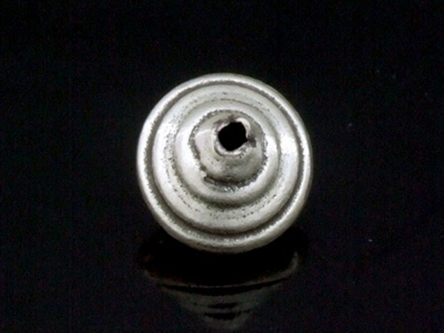 Silver beads Karen hill tribe handmade silver Wrap Bicone bead