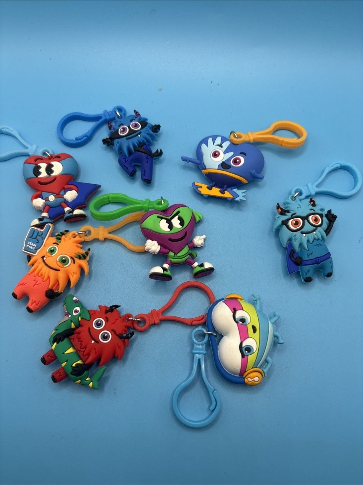 American Heart Association Figure Charm Lot Of 8