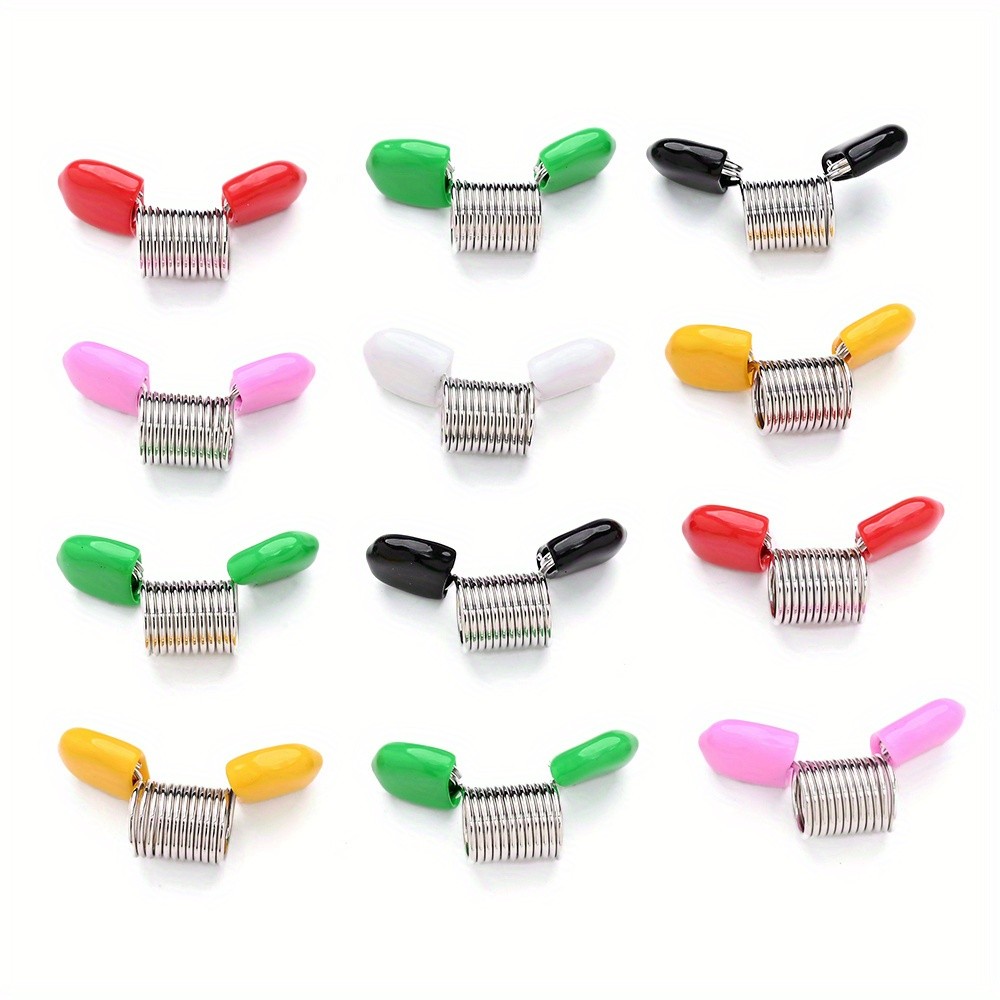 Well-Crafted Flexible Economical Easy to Use 30PCS Colorful Beading Spring Clips