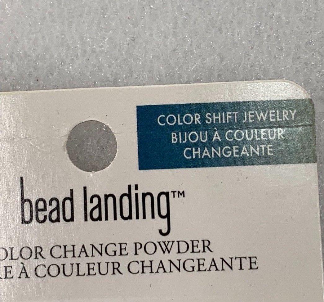 Bead Landing Color Changing Powder for Jewelry Making 2g/.07 Teal 682639