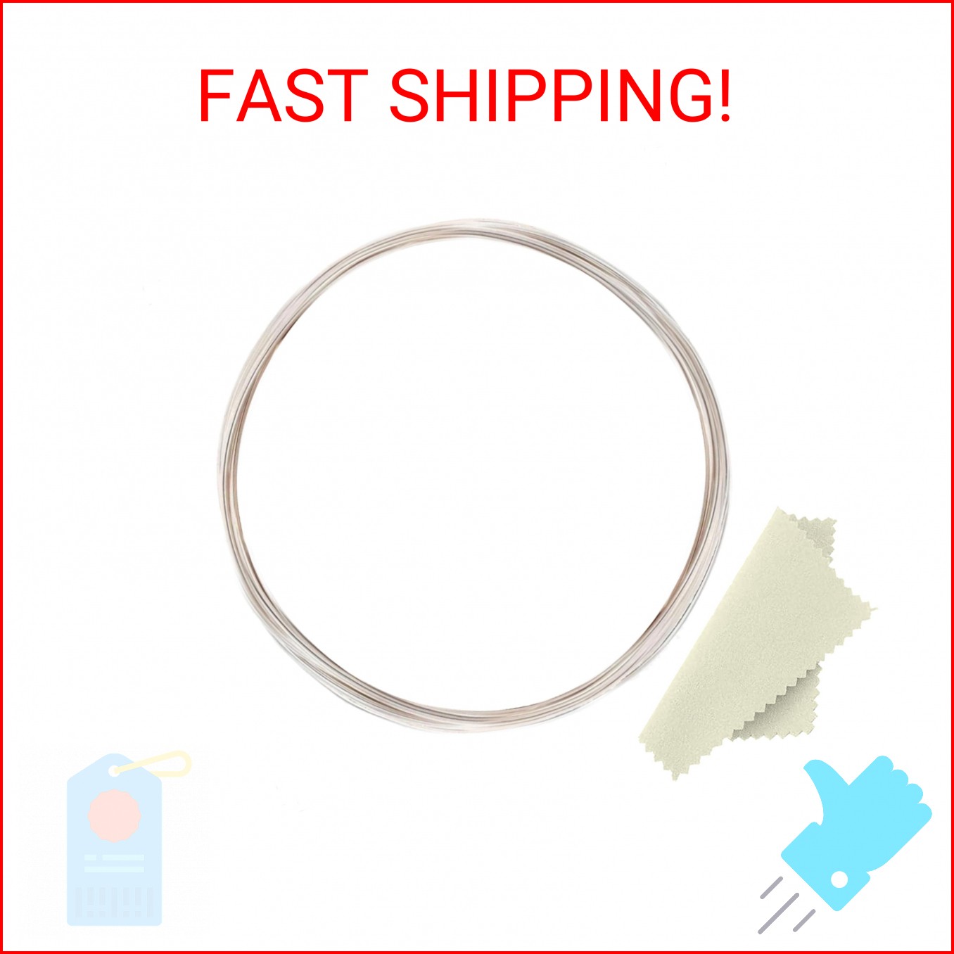 YEJJET 925 Sterling Silver Wire for Jewelry Making Wire 28 Gauge Half Hard Round
