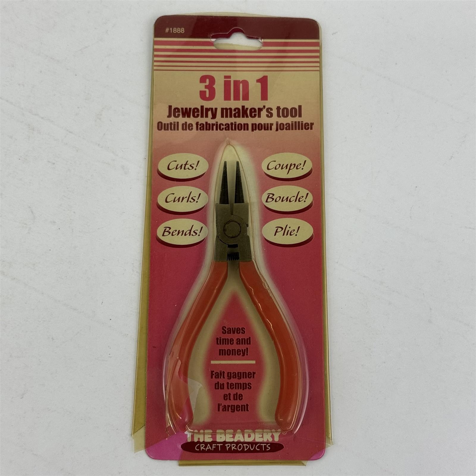 The Beadery 3 In 1 Jewelry Makers Tool With Original Packaging