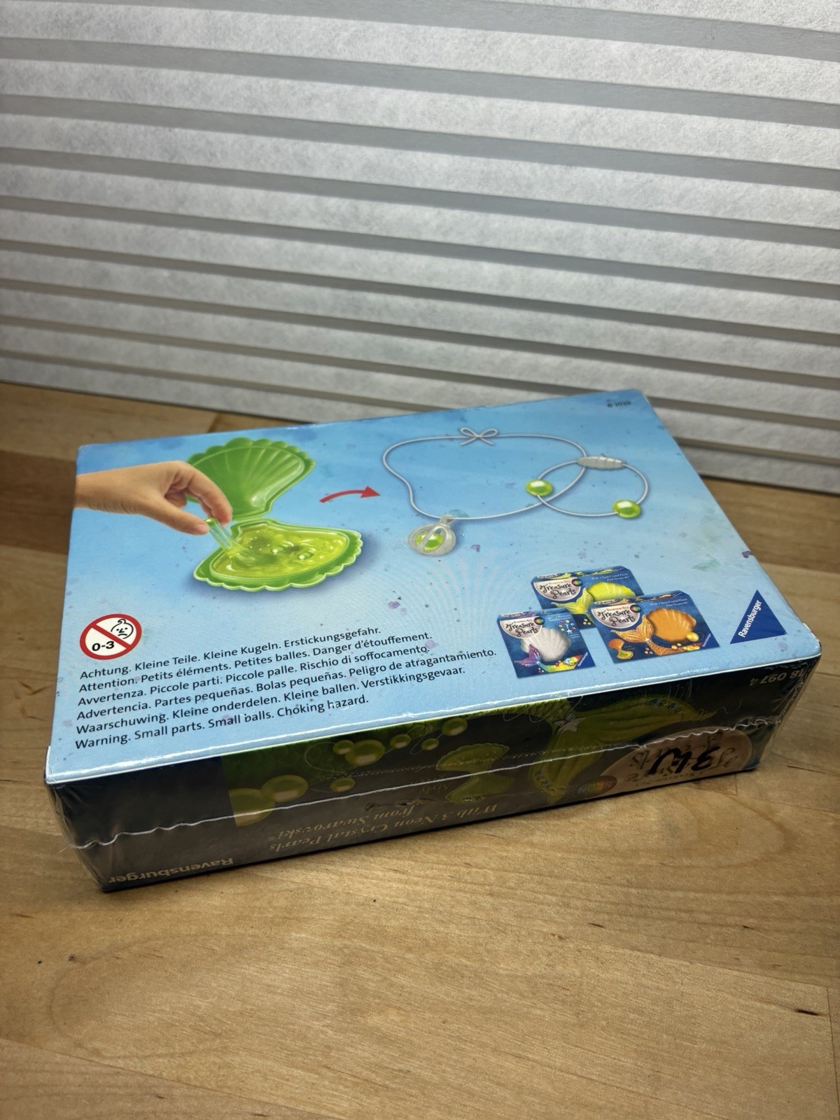 Ravensburger Treasure Pearls Starter Set Styly Green Neon 3 Swarovski Pearls