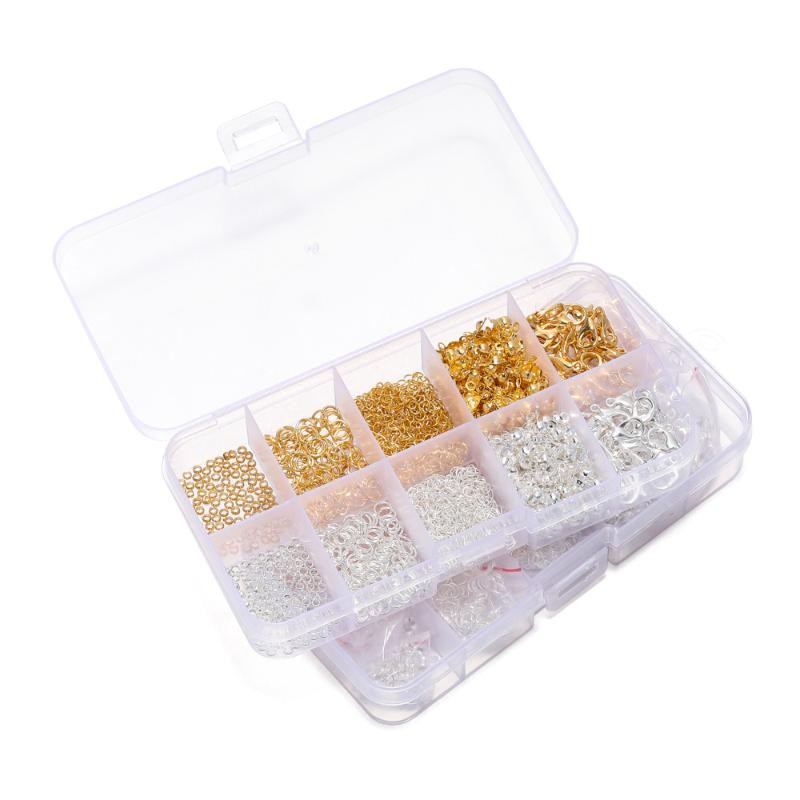 1260pcs/Set Jewelry Making Starter Kit Earrings Necklace Findings DIY