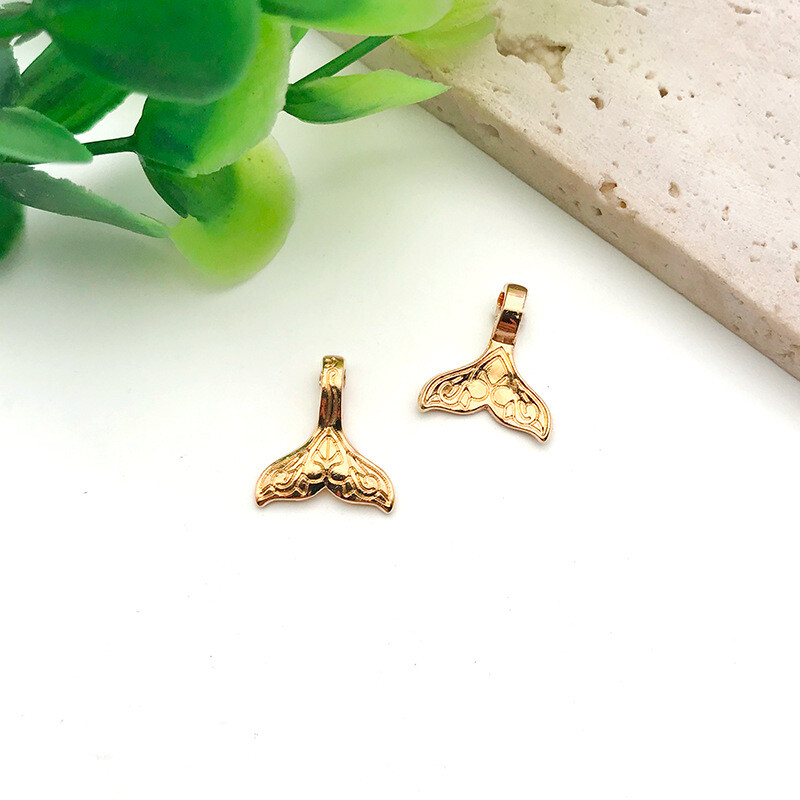 10pc KC Gold Marine Organism Charms Pendants for Jewelry Making Earring Necklace
