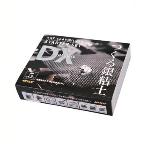 Aida Chemical Art Clay Silver Starter Set DX Jewelry Making Kit A-0189 Japan