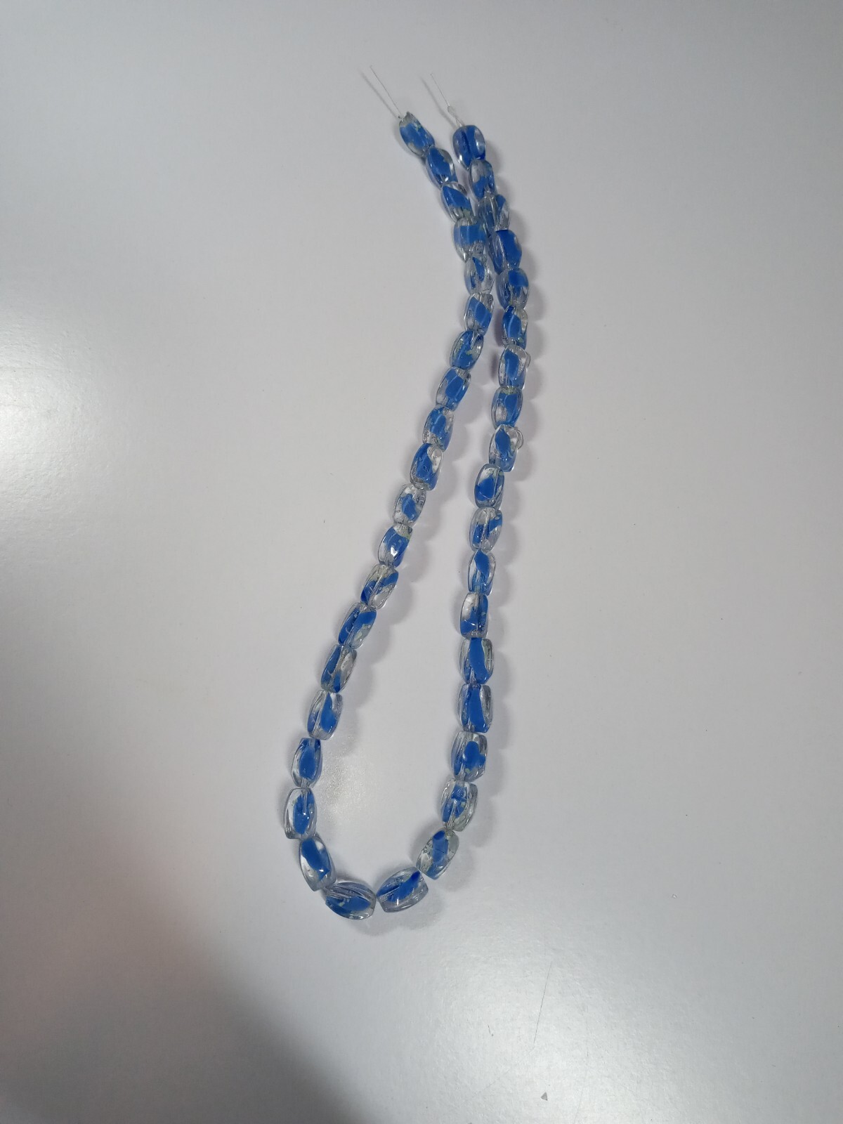 Lot of 5 Strands Glass Beads-16 inch- Fire Mountain Gems 11-16 MM-NEW