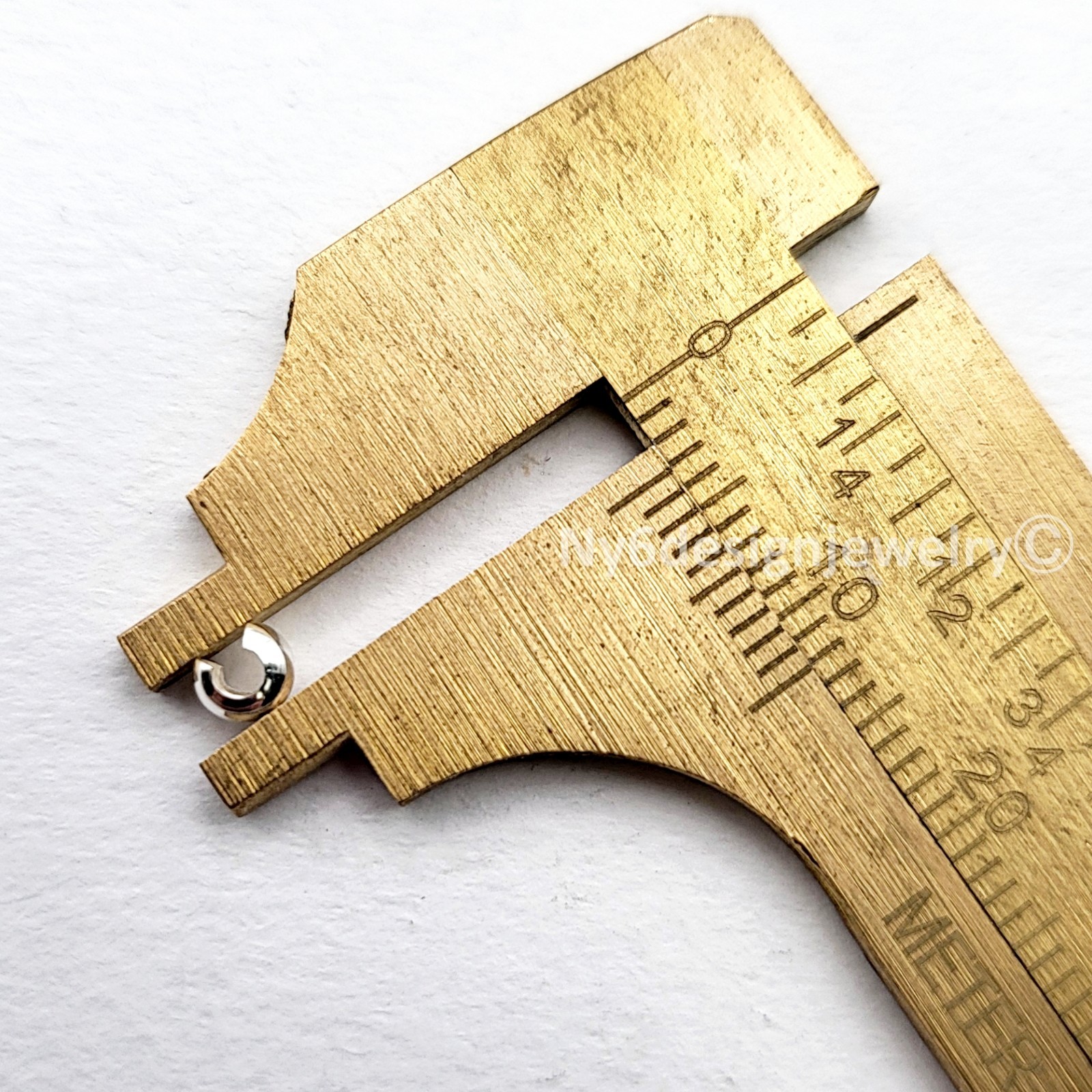 925 Sterling Silver Crimp Cover Beads 3mm – 20pcs Spacer Jewelry Findings