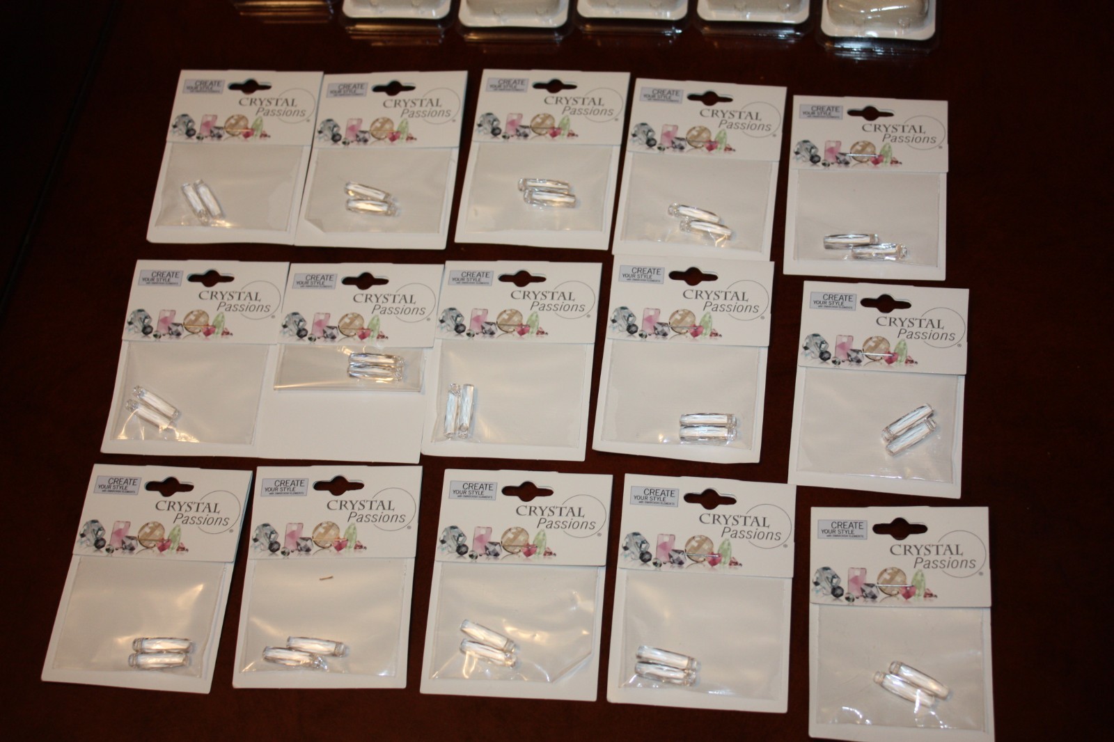 Swarovski Lot – Crystal, Crystal Shade, Crystal AB – 1616 beads & pendants