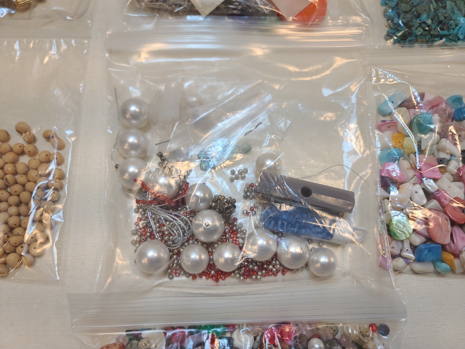 Bead Soup Lot 2 lbs – Mixed Craft Beads for Jewelry Making & DIY Designs