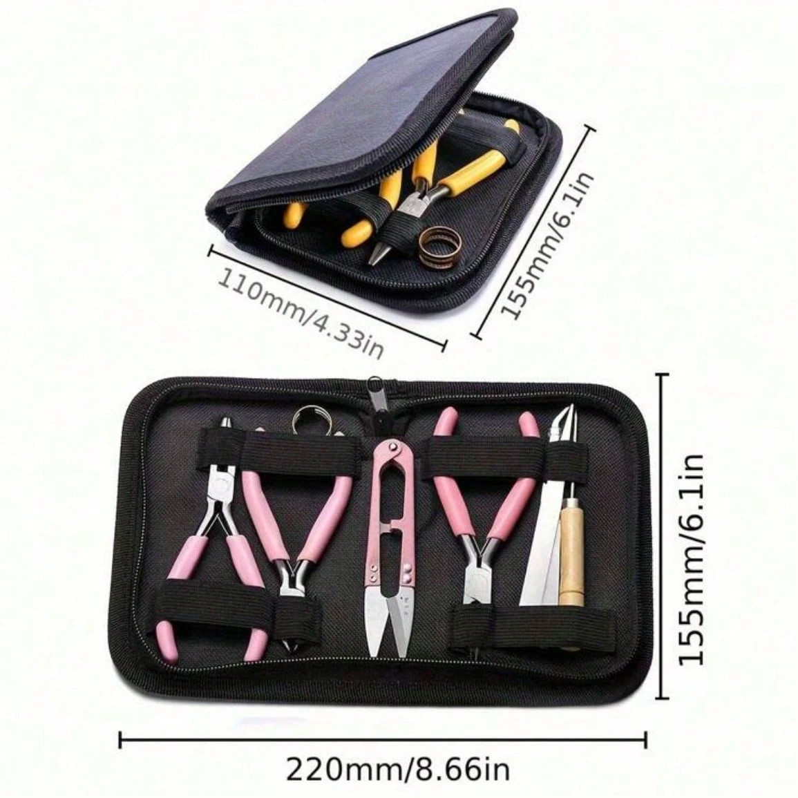 Jewelry Making Starter Kit Plier Tools Set for Jewelry Repair Crafting Designing
