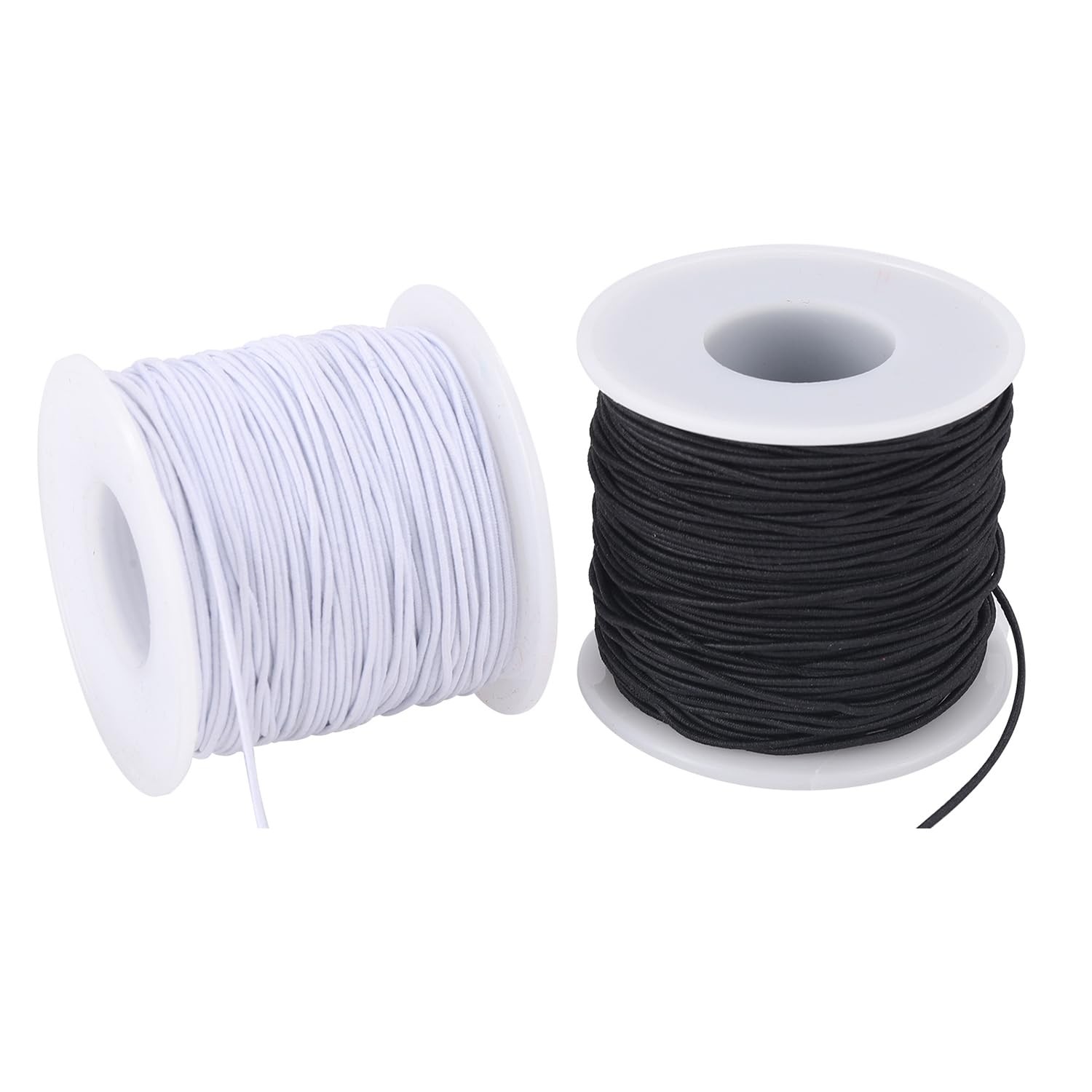 Stretchy String for Bracelets, 2 Rolls (1.0mm) 330 Feet Sturdy Elastic String…