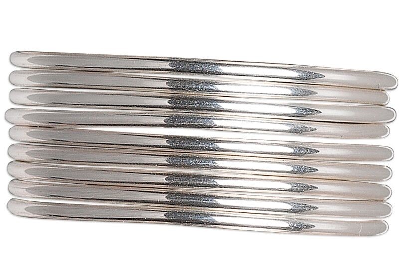 Wire, 5 Feet Sterling Silver Dead Soft 18 Gauge Half Round Wrapping Wire